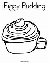 Coloring Pudding Figgy Cupcake Pages Birthday Cupcakes Happy Twistynoodle Built California Usa sketch template