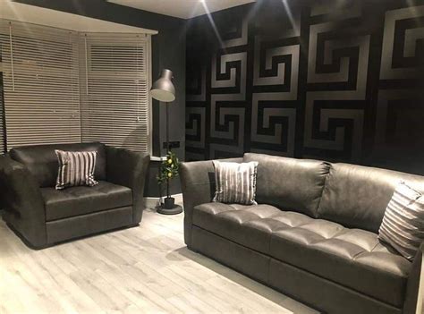 versace greek key black wallpaper home decor hull limited grey wallpaper bedroom black
