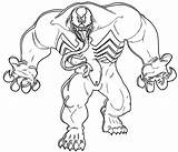 Venom sketch template