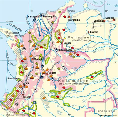 kolumbien karte strassenkarte kolumbien dezember wir nicht ankunft