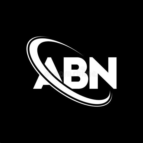 abn logo    design white abn letter abna   letter logo design stock vector