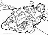 Motorrad Malvorlage Ausmalen Ausmalbild Bilder Mewarnai Fahrrad Polizei öffnen sketch template