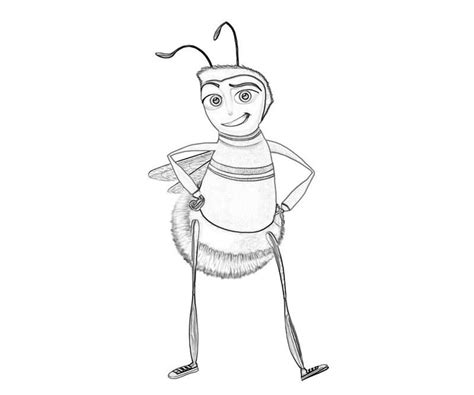 bee  coloring page coloring home
