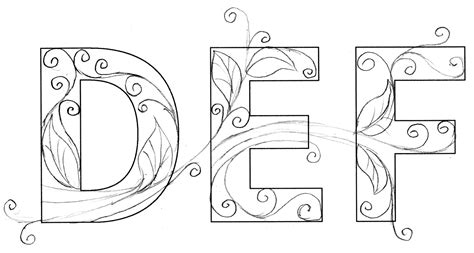 downloadable quilling letters template printable