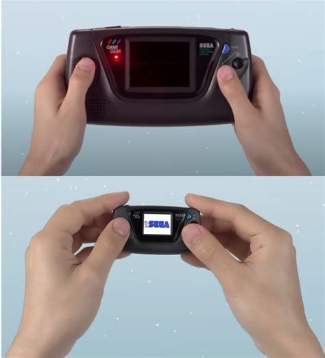 sega  anniversary game gear micro  ridiculous card size console
