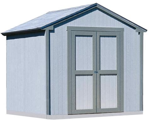 handy home kingston  wood storage shed kit  floor