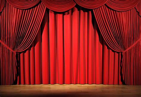 photo velvet stage curtain act  hollywood