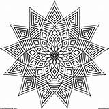 Coloring Mandala Pages Abstract Stress Printable Patterns Relieve These Designs Pattern Colouring Meditate Help Geometric Relief Da Adults Color Print sketch template