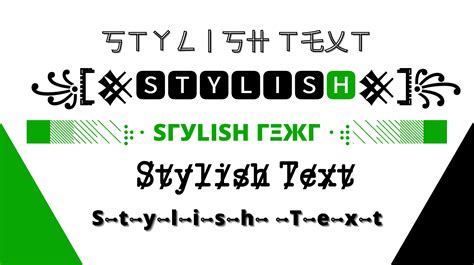 stylish text generator  text fonts