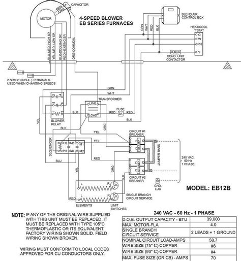 coleman mobile home electric furnace wiring diagram    trailer