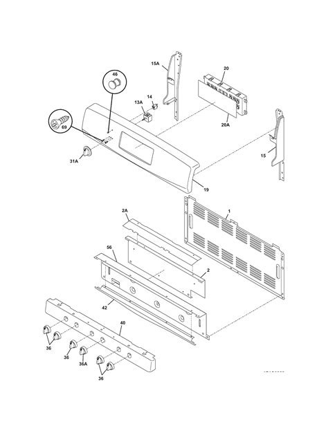 kenmore stove parts diagram doorbell wire