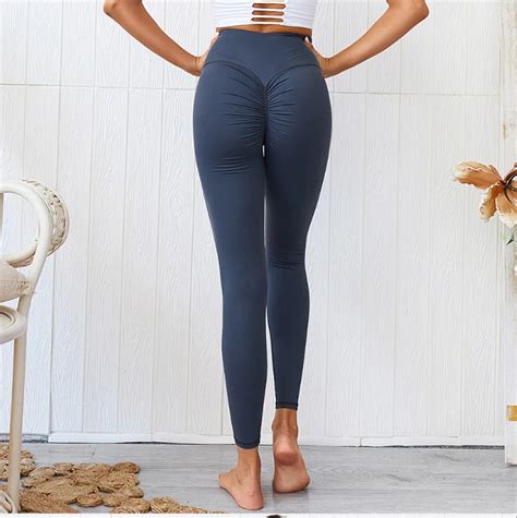 2020 New Fitness Pants Sex Womens Tight Quick Dry Breathable Plain Gym