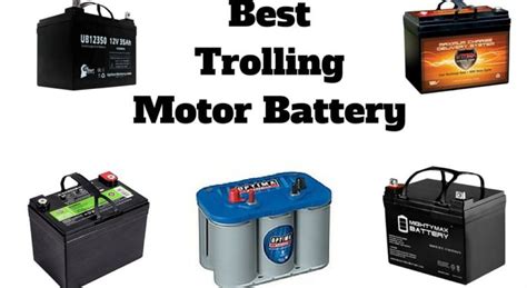 trolling motor battery  trolling motor battery buying guide
