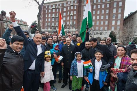 Overflow Crowd For India’s 70th Republic Day Celebration At Indian