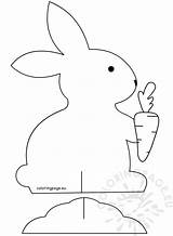 Bunny Decorations Coloringpage sketch template
