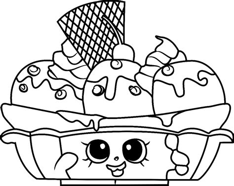 printable shopkins coloring pages cute  toys print color craft