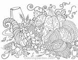 Thanksgiving Coloring Pages Adults Adult Printable Coloringgarden Color Sheets Fall Turkey Happy Pumpkin Choose Print Books Colouring Pdf Thank Flower sketch template