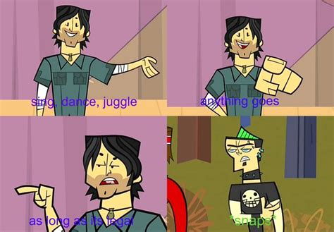 Not Quite Famous Oh Duncan Total Drama Island Total