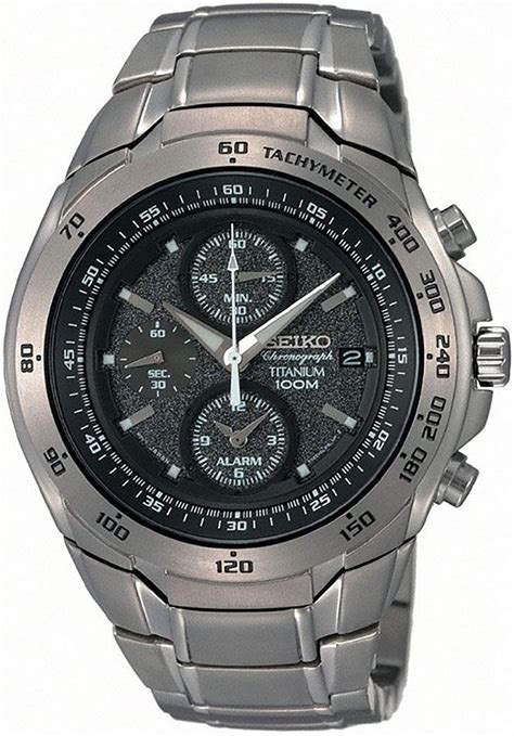 seiko watches mens chronograph titanium snabp amazoncouk watches