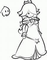 Coloring Rosalina Princess Pages Library Clipart Amiibo Popular Comments sketch template