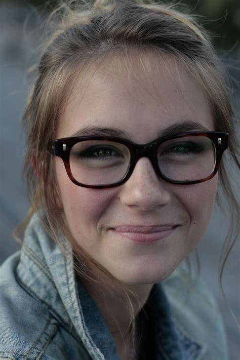 unknown girl glasses for your face shape hipster