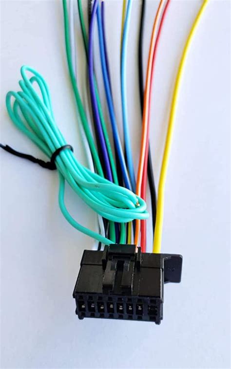 amazoncom pioneer avh nex auto stereo player wiring harness plug