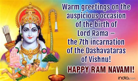 Rama Navami Wishes Best Rama Navami Sms Messages