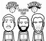 Knicks Printable sketch template