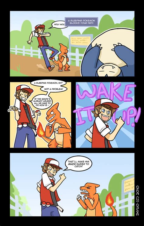 [comic] remember to use the pokeflute r pokemon