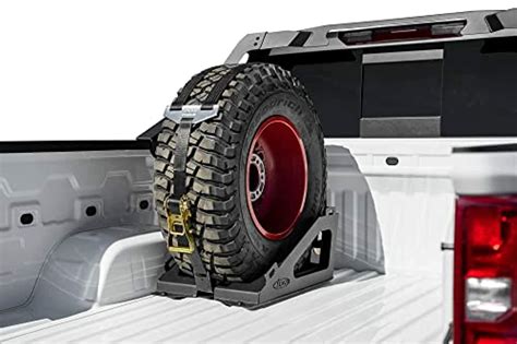 bed spare tire carrier universal    tire strap included