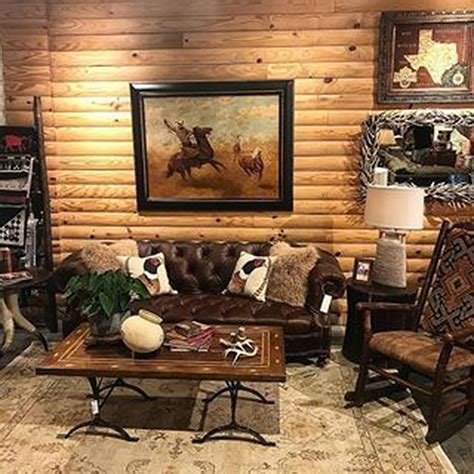 gorgeous western rustic home decorating ideas western living room