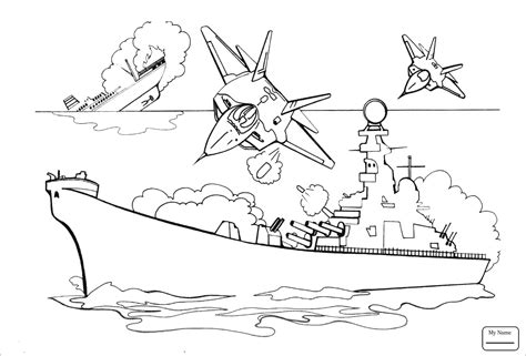 aircraft carrier coloring page  print coloringbay