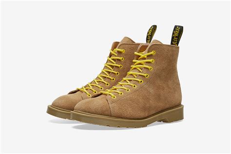 vetements  dr martens collaborate   leather boots
