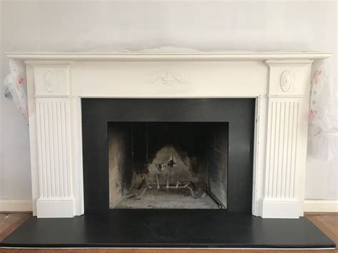 absolute black honed fireplace hesano brothers