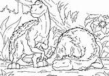 Dinosaurier sketch template