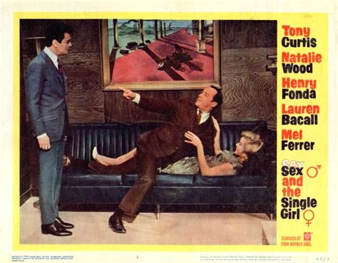 sex and the single girl lobby card starring tony curtis and natalie wood 1964