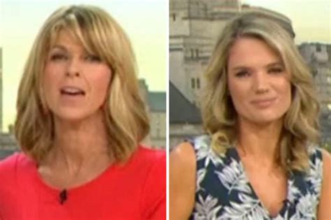 Gmb S Kate Garraway And Charlotte Hawkins Battle For Rear Of The Year