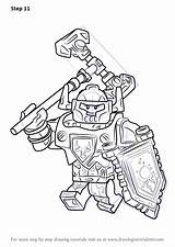 Axl Nexo Knights Drawingtutorials101 sketch template