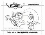 Planes Coloring Disney Chupacabra El Printable Sheet Tweet sketch template
