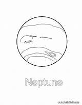 Neptune Coloring Pages Drawing Planet Space Planets Printable Colouring Solar System Color Print Drawings Choose Board Getcolorings Science sketch template