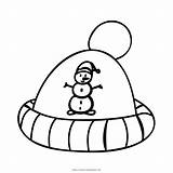 Coloring Beanie Pages Warm Hat Ultracoloringpages sketch template