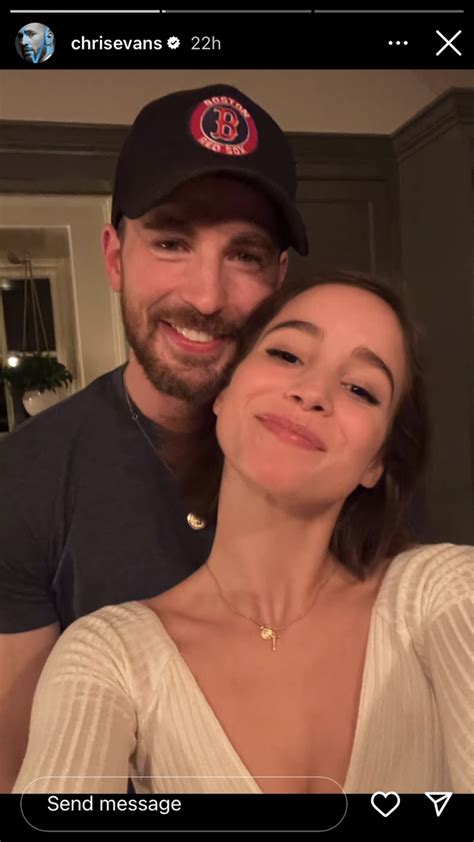 Chris Evans Spammed Instagram With The Cutest Photos Of Girlfriend Alba