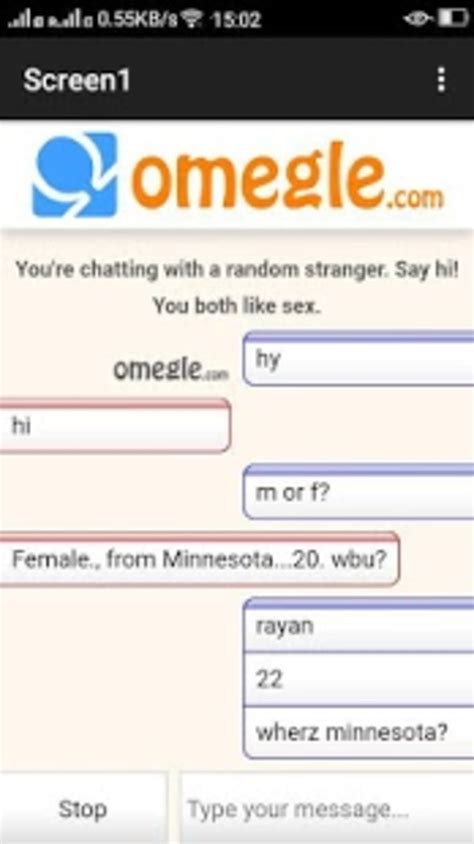 omegle chat apk android