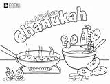 Coloring Latkes Clker Large sketch template