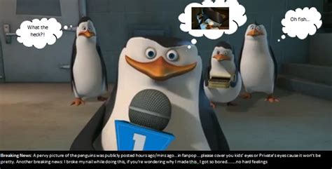 Omg Breaking News Penguins Of Madagascar Photo