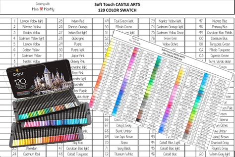 castle art  color chart ubicaciondepersonascdmxgobmx