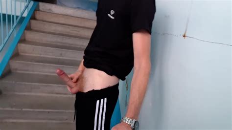 Skinny Russian Lad Wanks And Cums In Trackies Gay Porn Ba Xhamster