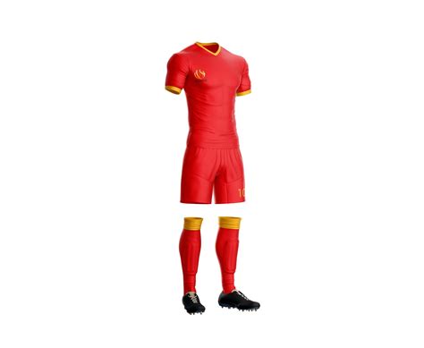 soccer kit solid red custom soccer kitsjerseys vesuvius sport