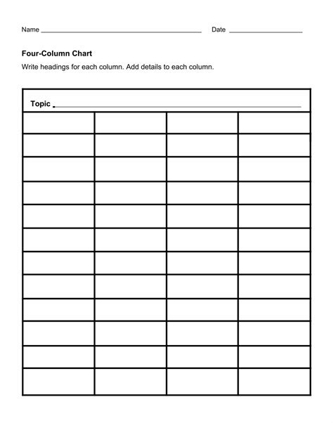 printable blank  column chart templates  xxx hot girl