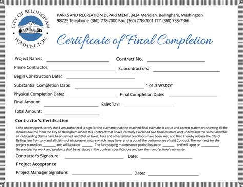 certificate  completion templates simplecert